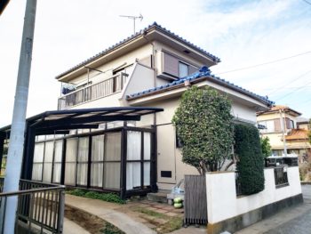 野田市T様邸外壁塗装施工事例